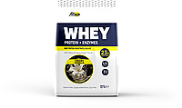 Протеин FitWin WHEY (сывороточный протеин + энзимы) 0.9 кг 77% белка Сливочная ваниль