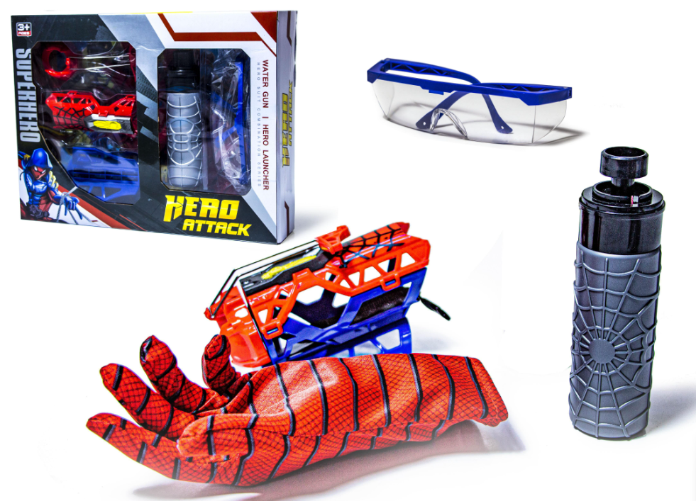 Ігровий набір Рукавичка Людини Павука з павутиною.5034-50, фото 1