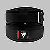 Пояс для важкої атлетики RDX RX3 EVA Curve неопреновий Black S, фото 8