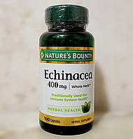 Эхинацея Nature's Bounty Echinacea 400 mg 100 капсул