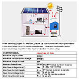 Інвертор гібридний Easun ISolar-SMH-II-3.2KW-WIFI 80А в наявності, фото 7