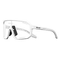 Велоочки фотохромные SCVCN X62 Cycling Glasses Photochromic White (белые)