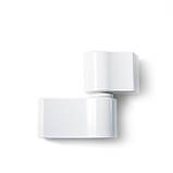 Завіс дверний FAPIM LOIRA+ 7050i 93мм для алюмінію білий, фото 2