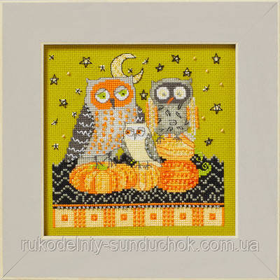 Набір для вишивання "Autumn Owls" Mill Hill DM302413