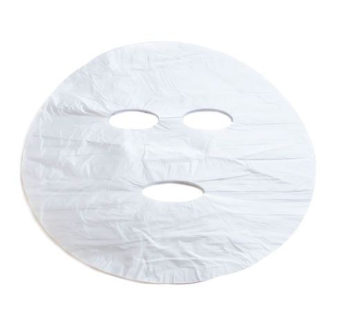 Маска SanGig поліетиленова для обличчя косметологічна Біла (100шт/уп), фото 1