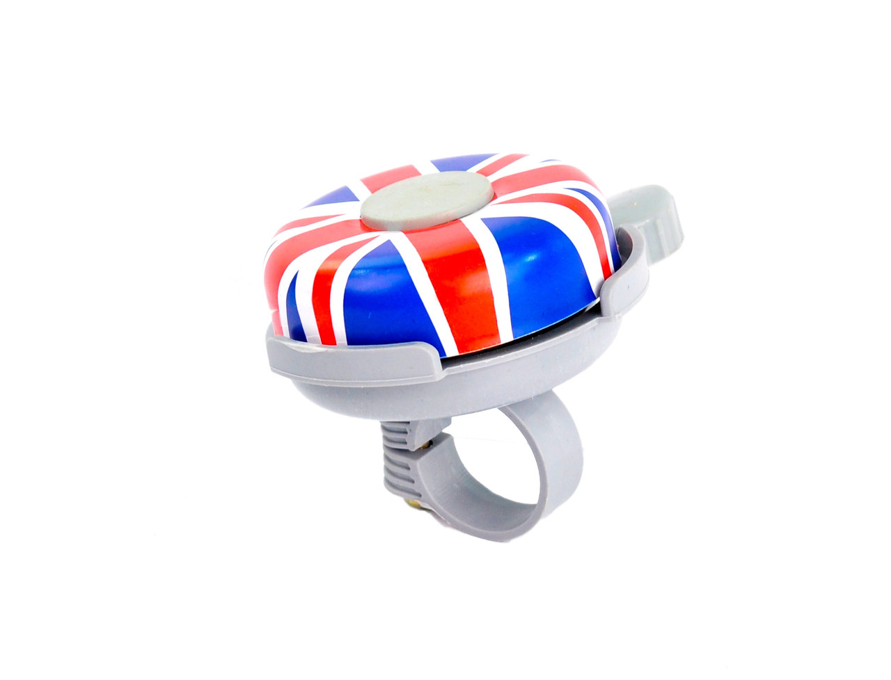 Велосипедний дзвоник з прапором Great Britain, пластиковий зажим
