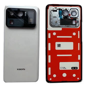 Задня кришка Xiaomi Mi 11 Ultra Ceramic White (зі склом камери) service orig