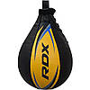 Пневмогруша боксерська RDX 2Y Boxing Speed Ball Leather Multi Yellow/Blue, фото 3