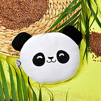 Подушка-грілка Обіймашка Панда з насінням льону Papaella 8-33270