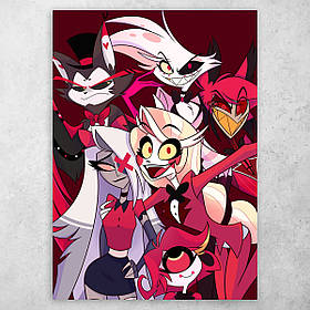 Плакат постер "Готель Хазбін / Hazbin Hotel" №3