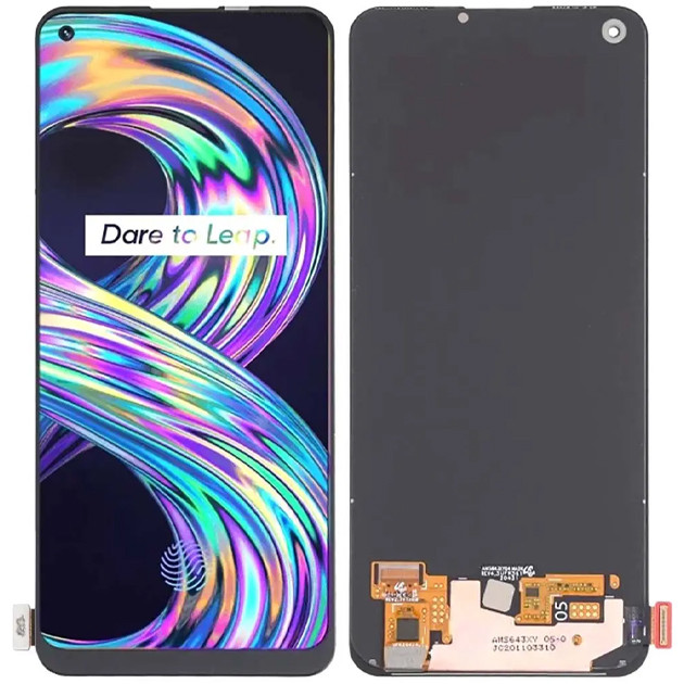 Дисплей OPPO A74 4G (ver 05)/A95 5G/A96 5G/F19 у складі із сенсором black OLED, фото 1