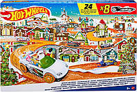 Игровой набор Адвент-календарь с машинками Hot Wheels Хот Вилс Mattel HKL74 оригинал