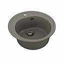 Кухонна мийка Platinum 510 LUNA матова Сірий, фото 2