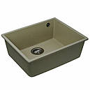 Кухонна мийка Platinum 5444 OASIS матова Пісок, фото 2