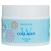 Крем для обличчя зволожуючий з колагеном Enough W Collagen Pure Shining Cream 50 мл