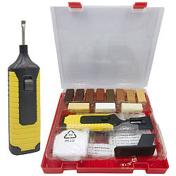 Набір для ремонту та реставрації підлоги / Набір інструменту для реставрації паркету / Ремонтний набір