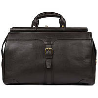 Дорожная спортивная сумка, саквояж кожаный коричневый GC-1402-4lx TARWA DOK