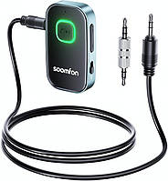 Bluetooth адаптер аудио 2 в 1 Soomfon Wireless Audio Receiver & Transmitter SF-BT020 3,5 мм