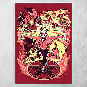 Плакат постер "Готель Хазбін / Hazbin Hotel" №7