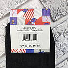 Шкарпетки чоловічі короткі літо сітка р.41-45 чорні ДУКАТ 30038789, фото 5