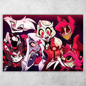 Плакат постер "Готель Хазбін / Hazbin Hotel" №9