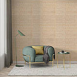 Самоклеюча 3D панель на стіну 700*770*5 мм. фактура цегли біло-бежева  (184), фото 3