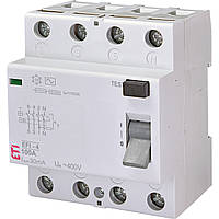 Пристрій захисного відключення (ПЗВ) ETI EFI-4 100/0,03 тип AC 10kA (2062151)