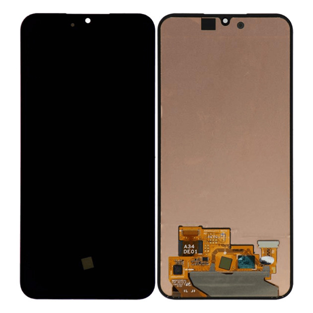 Дисплей Samsung SM-M346 Galaxy M34 5G 2023 у складі з сенсором black OLED (original size), фото 1