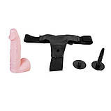 Страпон з грушою для збільшення об'єму універсальна іграшка для чоловіків і жінок з підкачкою, фото 5