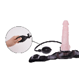 Страпон з грушою для збільшення об'єму універсальна іграшка для чоловіків і жінок з підкачкою, фото 6