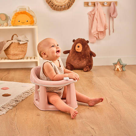 Пластикове сидіння для купання малюків Рожеве Baby Seat, фото 1