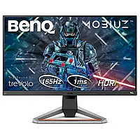 TFT 27" BenQ EX2710S, IPS, 1ms, 165 Гц, HDMI x2, DP, HAS, колонки, темно сріий