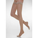 Компресійні панчохи від варикозу RELAXSAN BASIC 140 DEN PLUS 2 клас компресії закритий носок (мисок) для дружин, фото 4