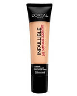 Тональный крем для лица L Oreal Paris Infaillible 24H Matte Cover 24 - Beige dore (золотисто бежевый)