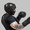 Боксерський шолом RDX T15 Noir Cheek Protector Matte Black L, фото 7