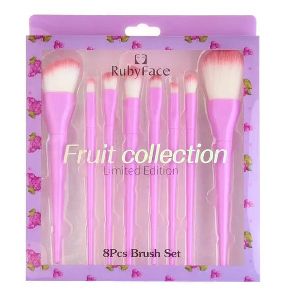 Набір пензлів для макіяжу Ruby Face Fruit Collection