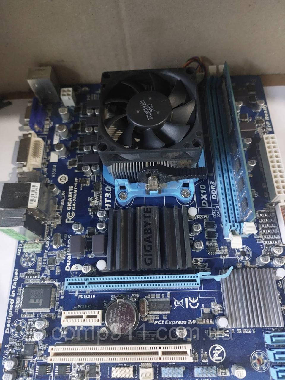 Материнська плата Gigabyte GA-78LMT-S2P (sAM3+, AMD 760G, PCI-Ex16)