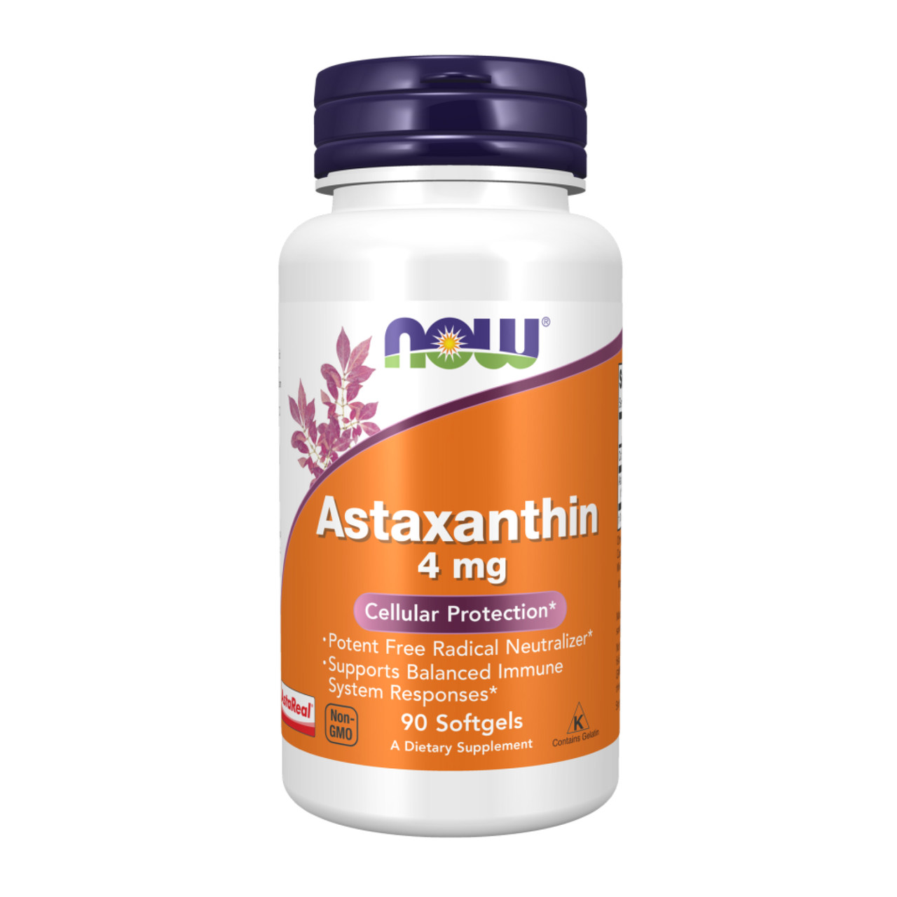 Astaxanthin 4 mg - 90 softgels, фото 1