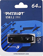 Флешка PATRIOT 64 GB Xporter 3 USB 3.2 Black