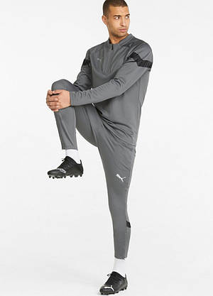 Штани cпортивні чоловічі Puma Team Final Training Pants XXXL Smoked Pearl/Black, фото 4