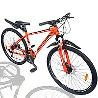 Гірський велосипед Cross Kron 27.5" Оранжево-чорний 17" рама /зріст від 160 - 175 см