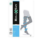 Компресійні панчохи RELAXSAN BASIC 2 клас відкритий / закритий носок 280 ден 22-27 мм.рт.ст чорні, фото 5