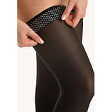 Компресійні панчохи RELAXSAN BASIC 2 клас відкритий / закритий носок 280 ден 22-27 мм.рт.ст чорні, фото 3