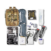 Медичний комплект E-CLK (Elite Combat Lifesaver Kit) для невідкладної допомоги. Мультикам