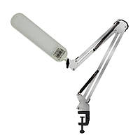 Настільна світлодіодна лампа ЕВРОСВЕТ Ridy-09_SP 9Вт срібло струбцина