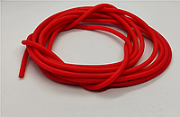 Круглый резиновый жгут резинка красный метраж ф2050, натуральный латекс резинки для рыбалки жгут для рыбалки