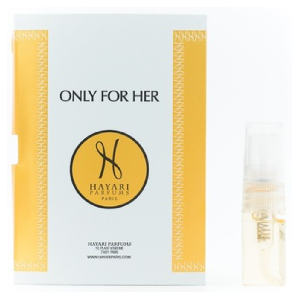 Hayari Only for Her Парфумована вода (пробник) 2ml (3700675140038)