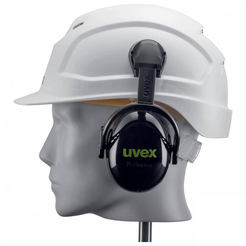 Uvex K10H діелектричні навушники для шолома SNR 28 дБ H34 L18 M26 (2630210), фото 1