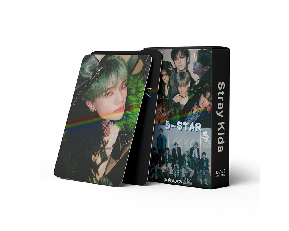 Ломо Карти Lomo Card China Stray Kids / SKZ Стрей Кідс голографічні СС C SK 33