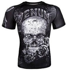 Venum Рашгард Venum Santa Muerte 3.0 Rashguard Short Sleeves